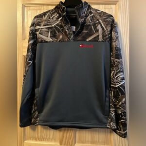 Benelli Camouflage and Gray Pullover